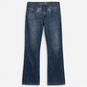 Levi's SilverTab Straight Denim Jeans 31x31 Dark Wash Slim Y2K Vintage Style